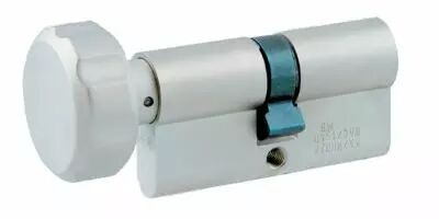 Cylindre  bouton laiton nickel