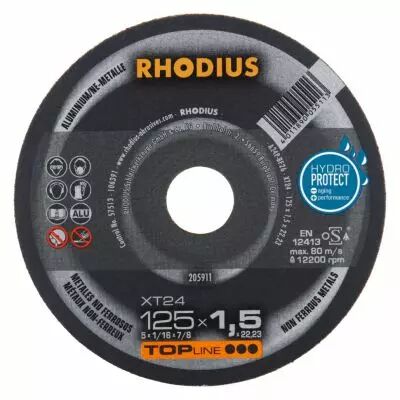 Disque pour machines portatives - XT 24 et FTK 24 - mtaux non ferreux
