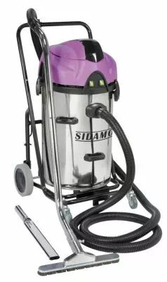 Aspirateurs industriels Sidamo Jet 60 DR - eau et poussires cuve inox