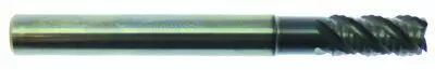 Fraise 4 dents carbure - rhino-acier/inox 