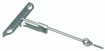 Crmaillre aluminium  bloqueur composite