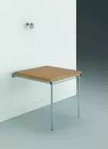 Support pour table mural pliable