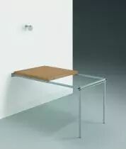 Support pour table mural pliable alu   