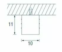 Réglette Sky xT - blanc neutre - 24 V