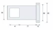 Spot Win Uno - blanc neutre - 220 V 