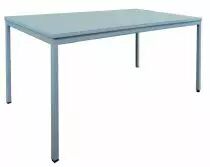 Table polyvalente grise