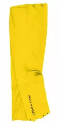 Pantalon de pluie en PVC jaune