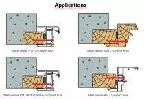 Vis SPTR-V6 - pour cadre PVC