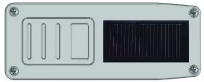 Systme radio solaire pour barres palpeuses
