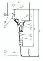 Clé tricoise multifonction pliable