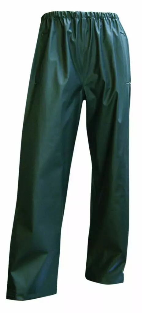 Pantalon de pluie matière imperméable Vert kaki