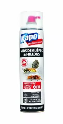 Foudroyant nids de gupes et frelons
