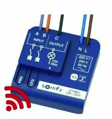Micro-rcepteur d'clairage on/off IZYMO 