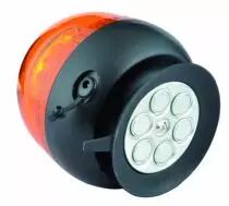 Gyrophare magnétique led sans fil - rechargeable