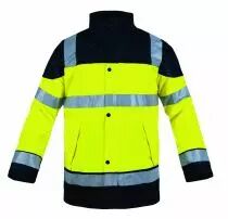 Veste de pluie Bermudes haute visibilité 