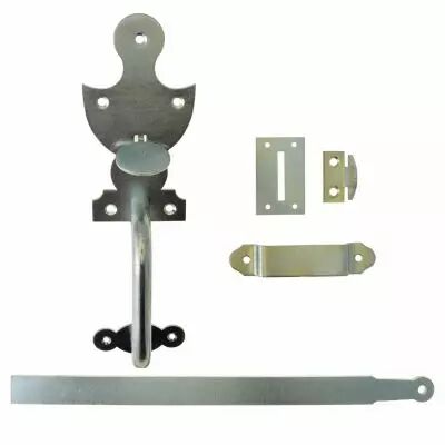 Loquet poucier acier bichromat