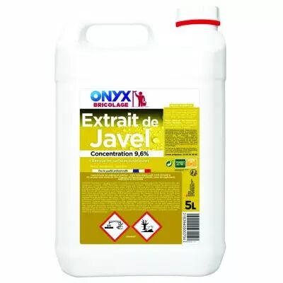 Eau de javel 9,6% chlore