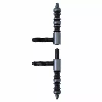 Fiches � visser acier patin� argent