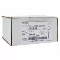 Vis tête héxagonale inox A2 - DIN 933