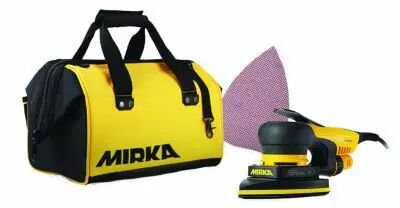 Kit ponceuse Deos delta 663 CV + sac  outils et 75 abrasifs