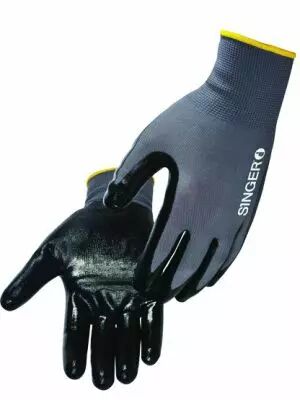 Gants tricots enduits polyamide enduit nitrile
