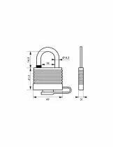 Cadenas série 802W