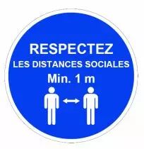Disque signalétique vinyle