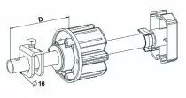 Tandem pour tubes ZF