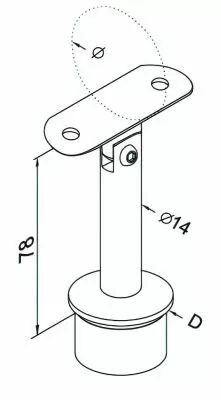 Gamme Design Production support plat  coller