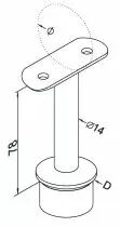 Gamme Design Production support pour tube à coller