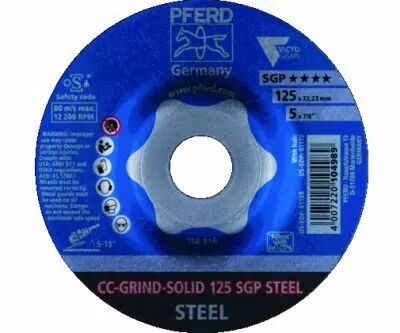 Disque abrasif - SGP CC-GRIND-Steel