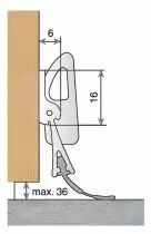 Plinthe anti vent aluminium port - O - Mat 3 vrac