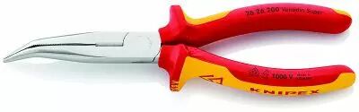 Pince droite  becs demi-ronds - isole 1000 V