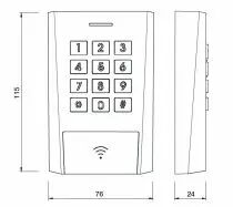 Clavier à code AXK320