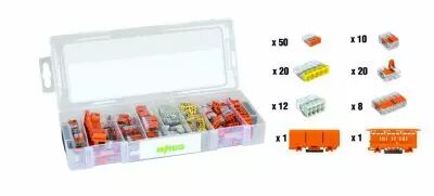 Mallette 120 bornes Wago 221/2273