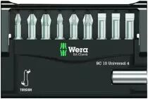 Sélecteur d'embouts Bit Checks® Wera embouts de vissage + porte-embout standard 1/4