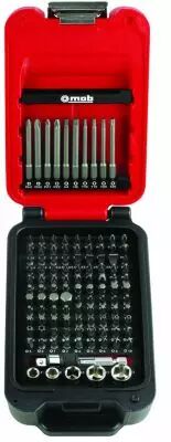 Coffret 90 embouts vissage / douille adaptateur 2 en 1