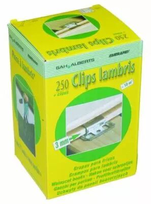 Clips  lambris
