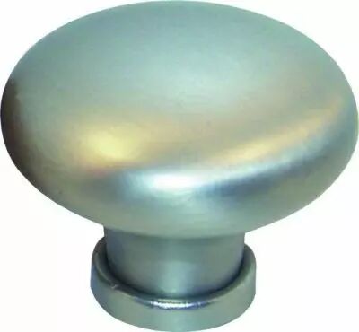Bouton classique bomb - zamack finition inox