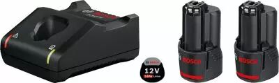 Pack 2 batteries GBA 12 V + chargeur GAL 12 V-40