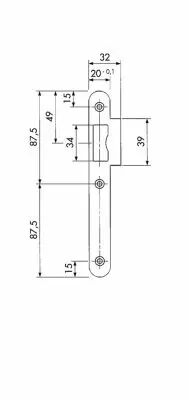 Gche pour srie D 20 Standing Vachette