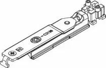 Adaptateur pour paumelle semi fixe futura 3D