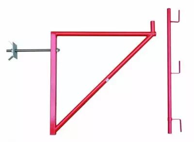 Accessoires pour chafaudages console de faade compatible planche acier