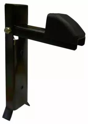Arrt de porte et portail a ressort rglable