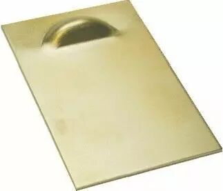 Arrt de porte et portail sur platine - laiton