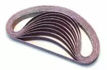 Bandes abrasives - sachet de 10 bandes 20 x 520 mm