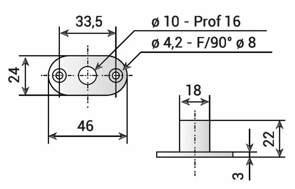 Boîte à roulement pour penture haute type TSA, TSP et pivot à axe