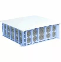 Bo&icirc;te de combles &eacute;tanche &agrave; l\'air XL Air\'m&eacute;tic 40 entr&eacute;es 250 x 250 x 8
