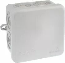 Bo&icirc;te de d&eacute;rivation &eacute;tanche IP55 Sun\'OHM 80 x 80 x 45 mm 650 &deg;C