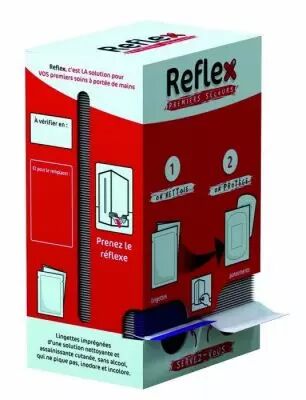 Bote distributrice premiers secours Reflex